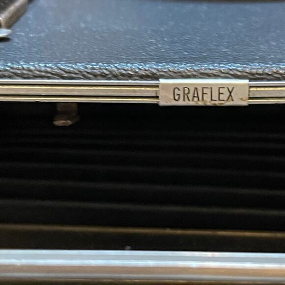 VTG Graflex Crown Graphic 4x5 Large Format Camera With Graflex Optar 135mm Lens - Picture 5 of 12